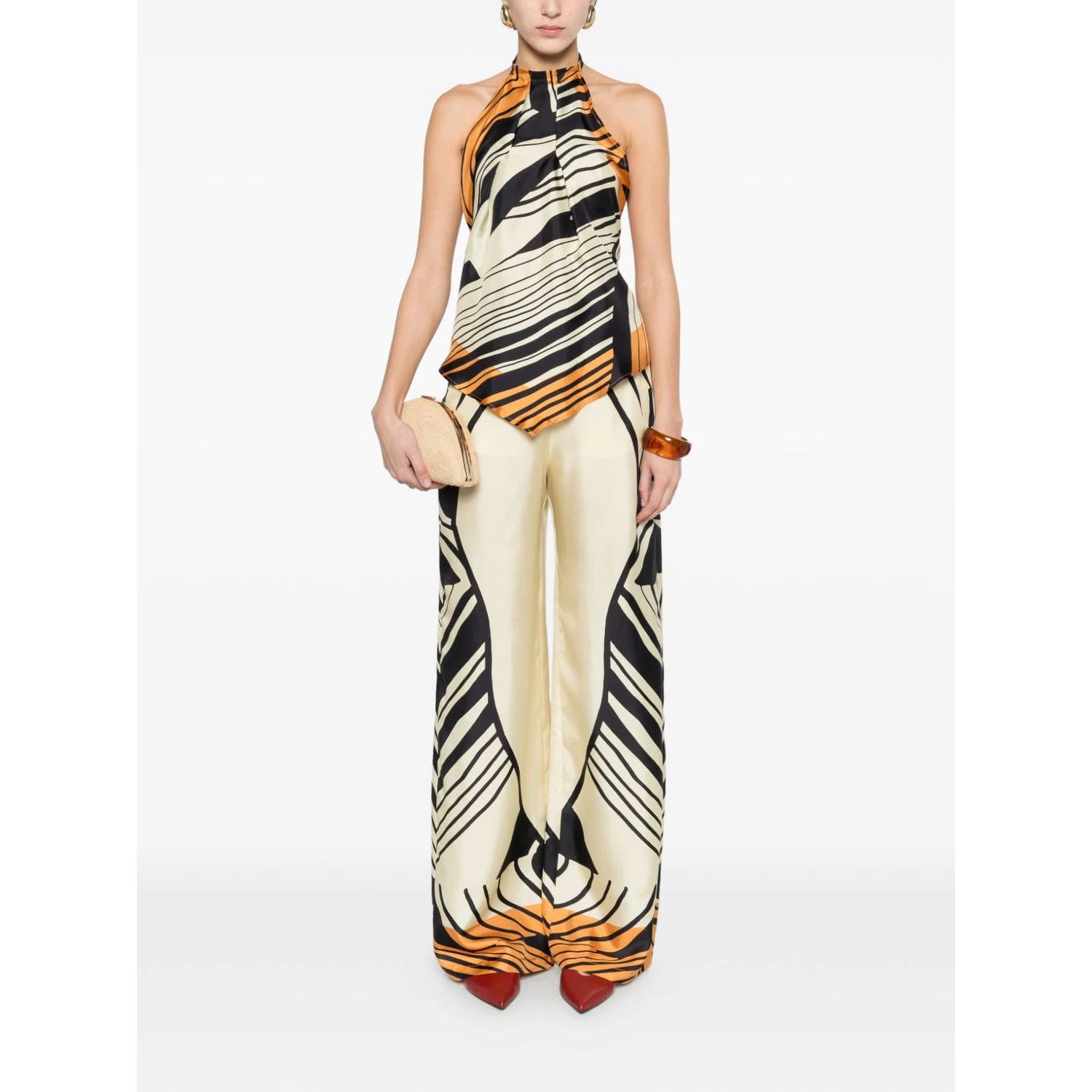 RAQUEL DINIZ Trousers MultiColour