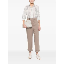 Peserico Trousers Brown