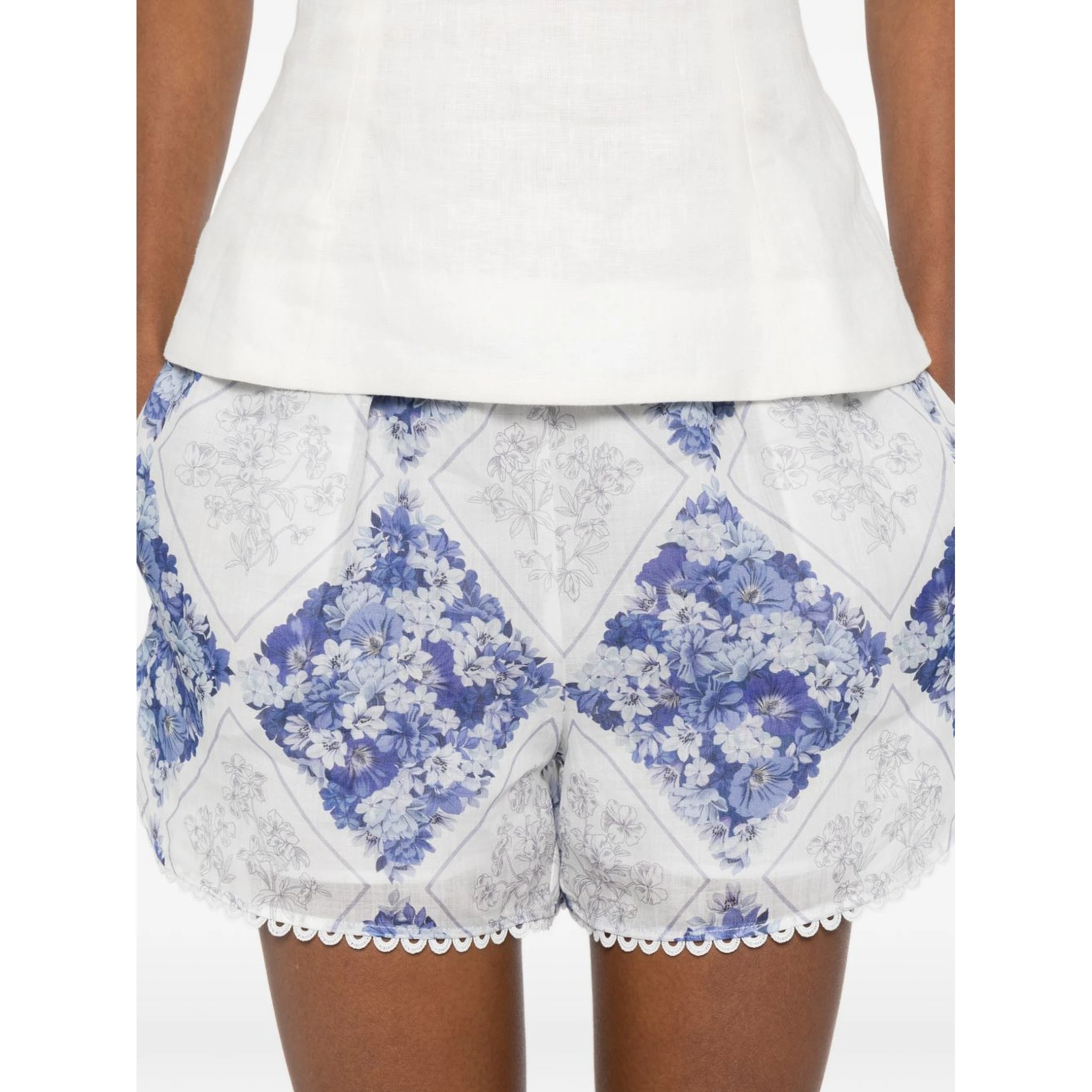 Twin-set Shorts Blue