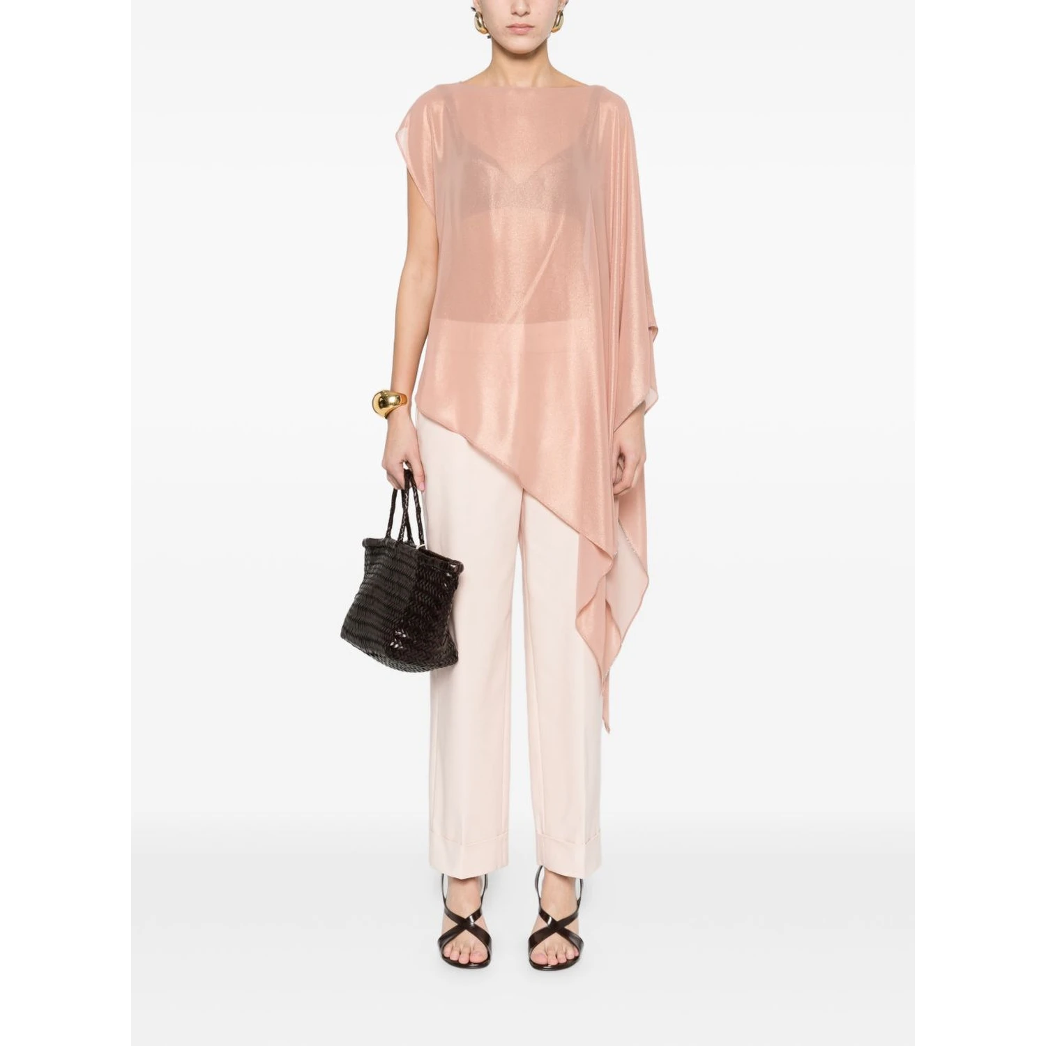 Peserico Trousers Pink