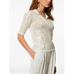 Twin-set T-shirts and Polos Light Blue