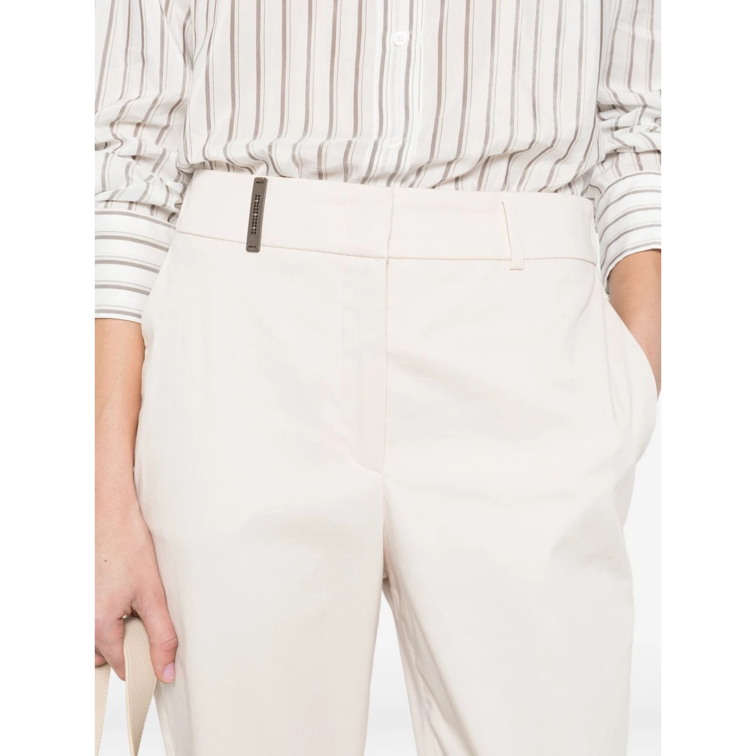 Peserico Trousers Beige