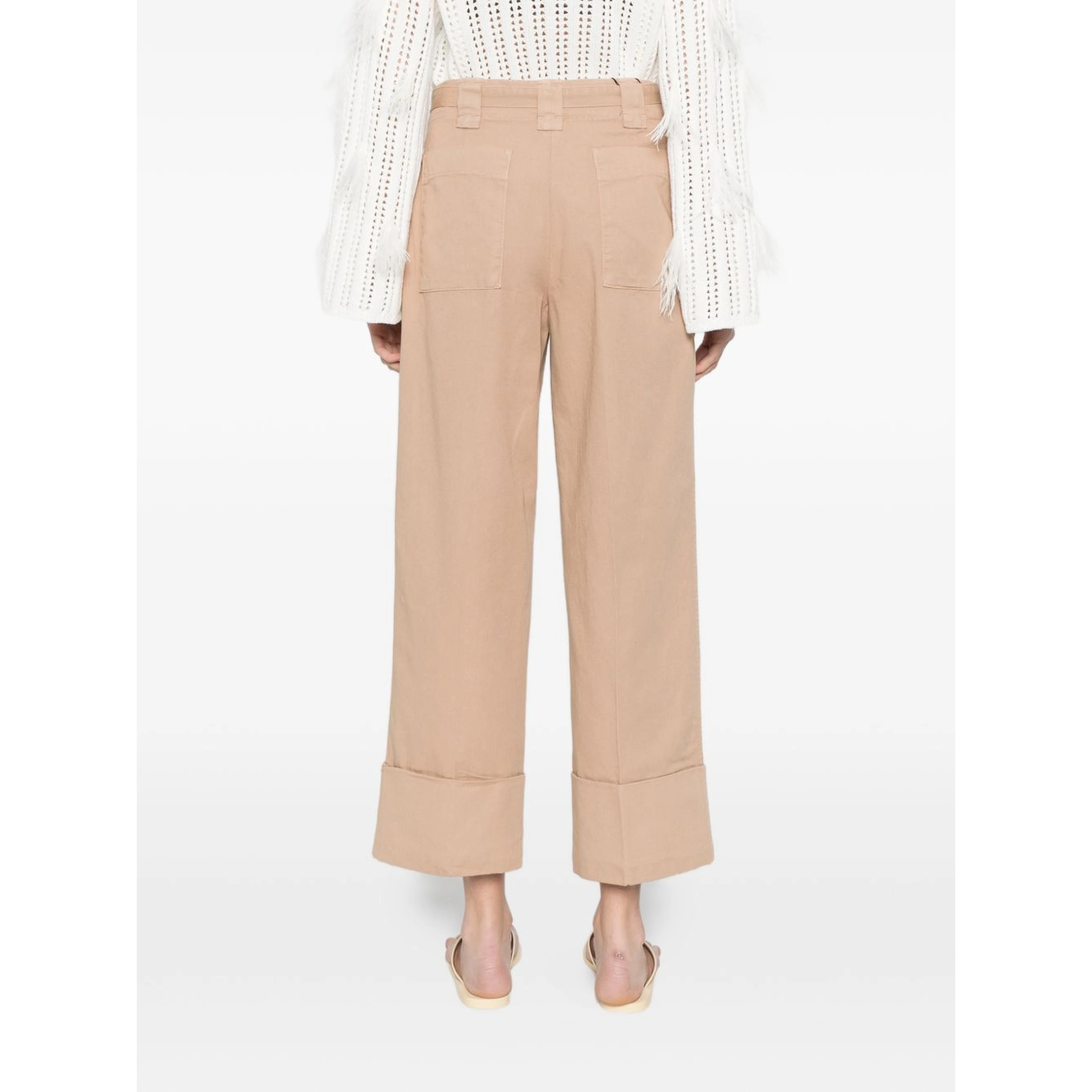 Twin-set Trousers Beige