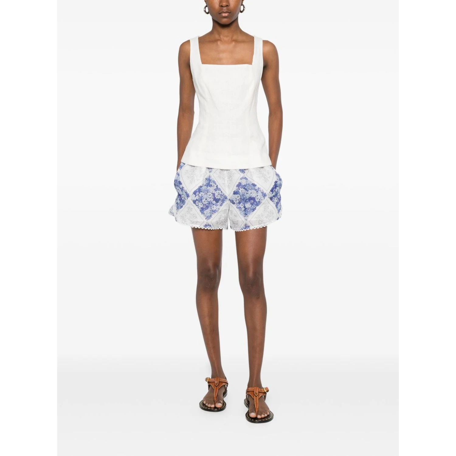 Twin-set Shorts Blue
