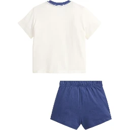 بولو رالف لورين للأطفال أبيض