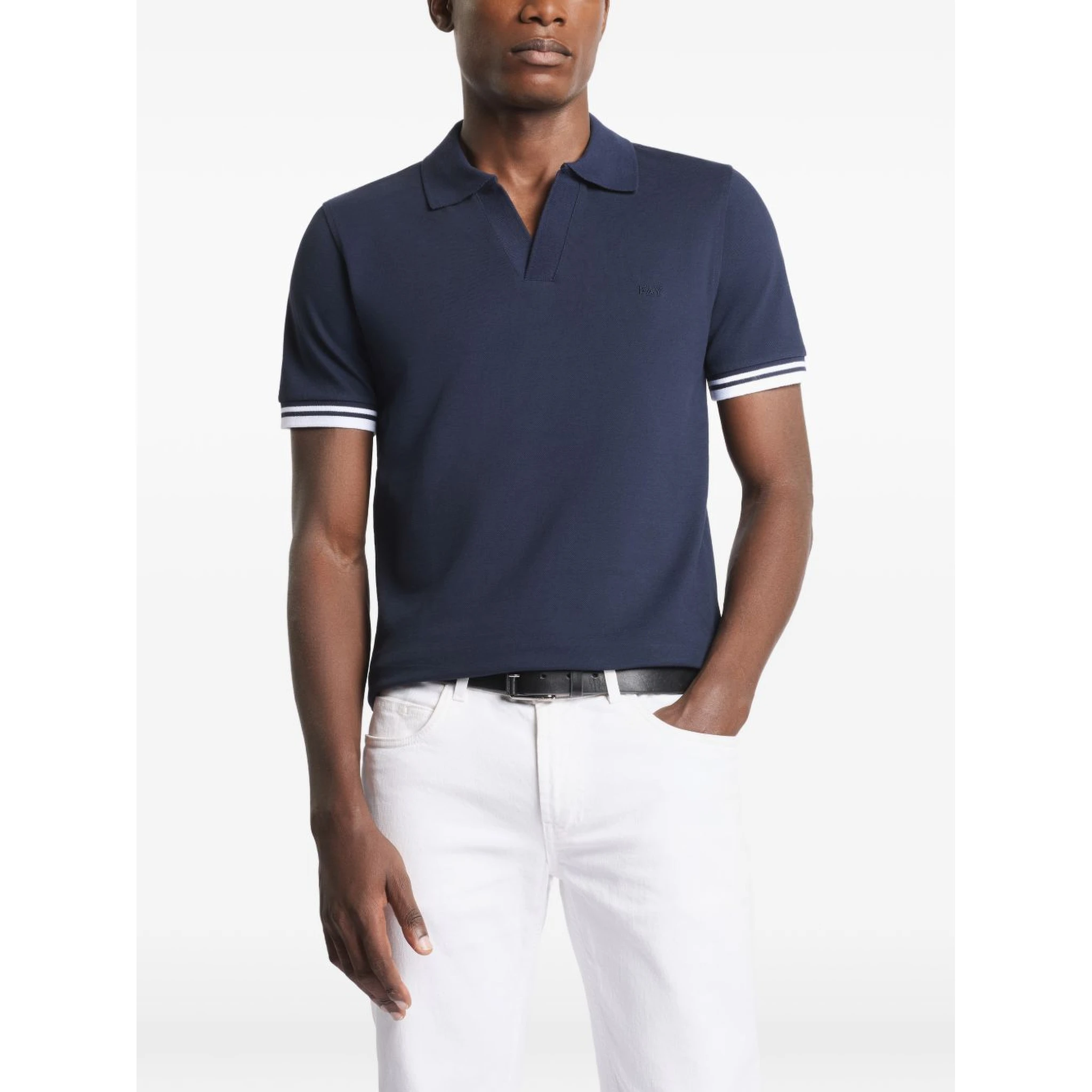 Fay T-shirts and Polos Black