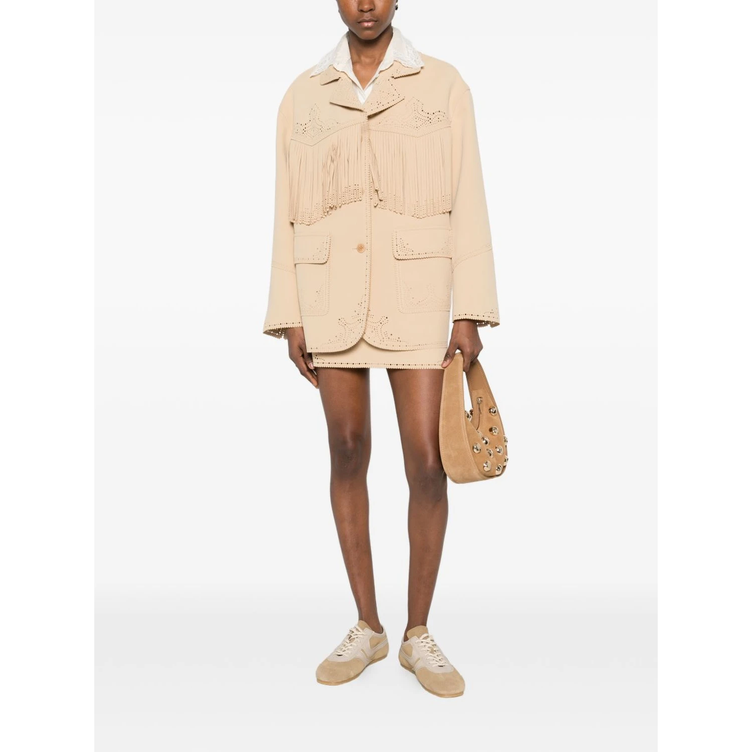 Ermanno Scervino Jackets Beige