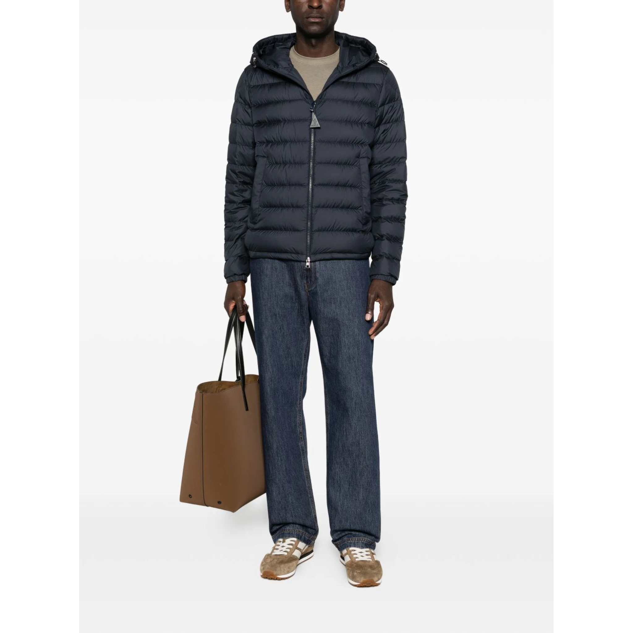 Moncler Coats Blue
