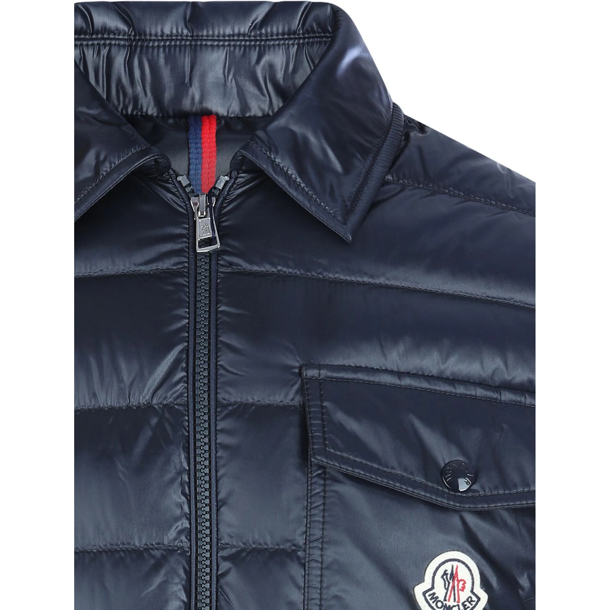 Moncler Coats Blue