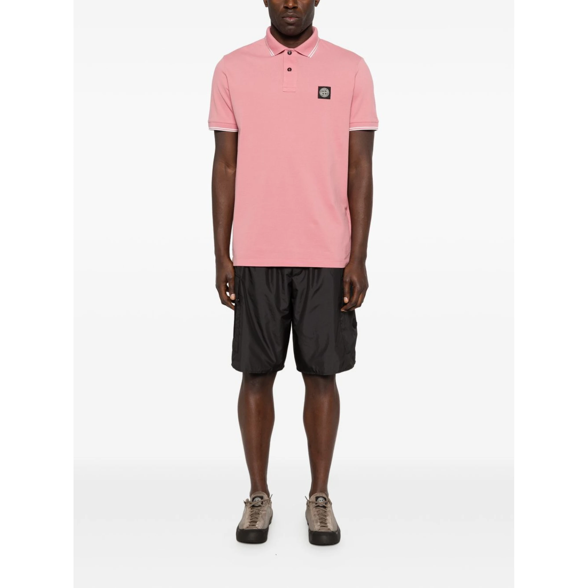 Stone Island T-shirts and Polos Pink