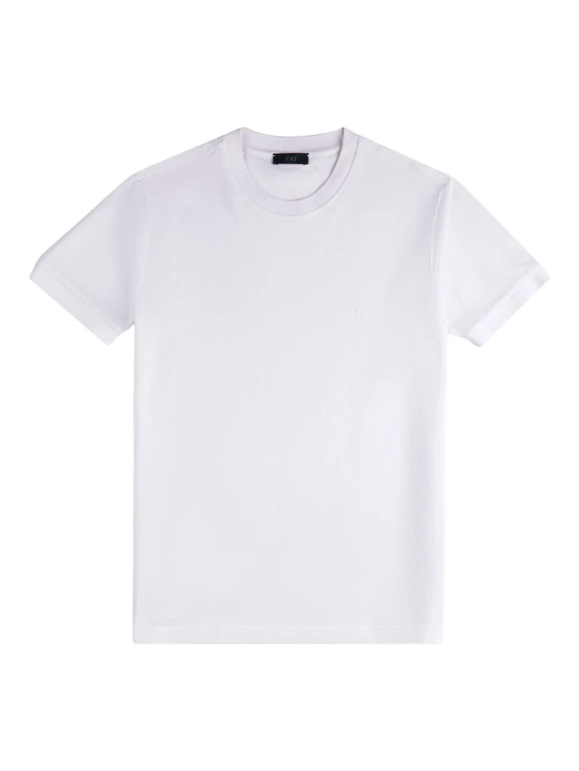 Fay T-shirts and Polos White