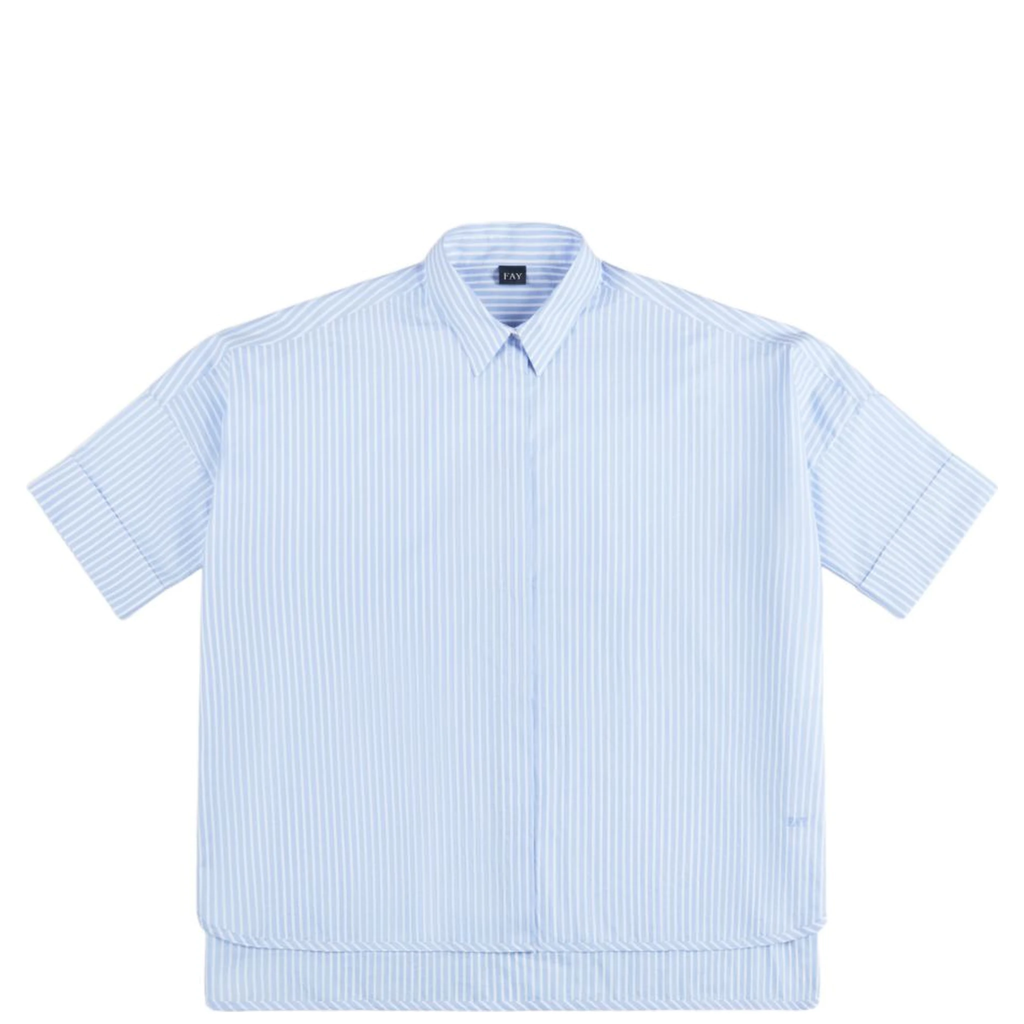 Fay Shirts Blue