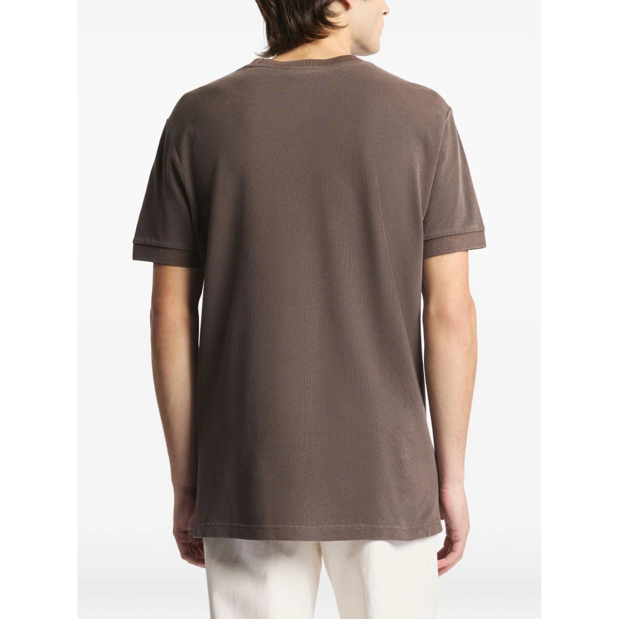 Fay T-shirts and Polos Brown