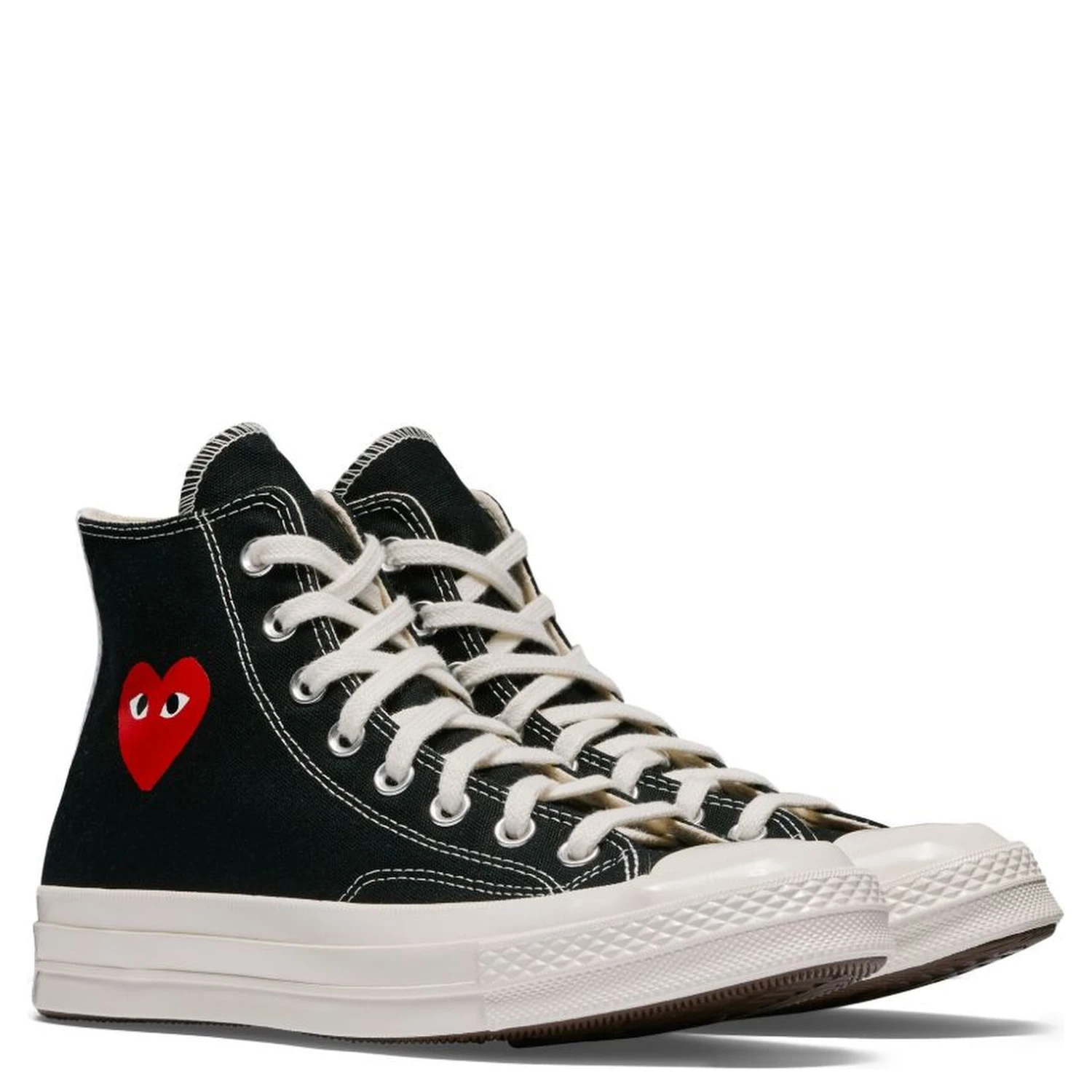 أحذية رياضية COMME DES GARCONS PLAY باللون الأسود