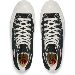 أحذية رياضية COMME DES GARCONS PLAY باللون الأسود