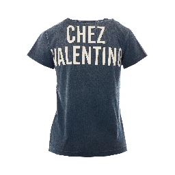 Valentino Garavani T-shirts and Polos Black
