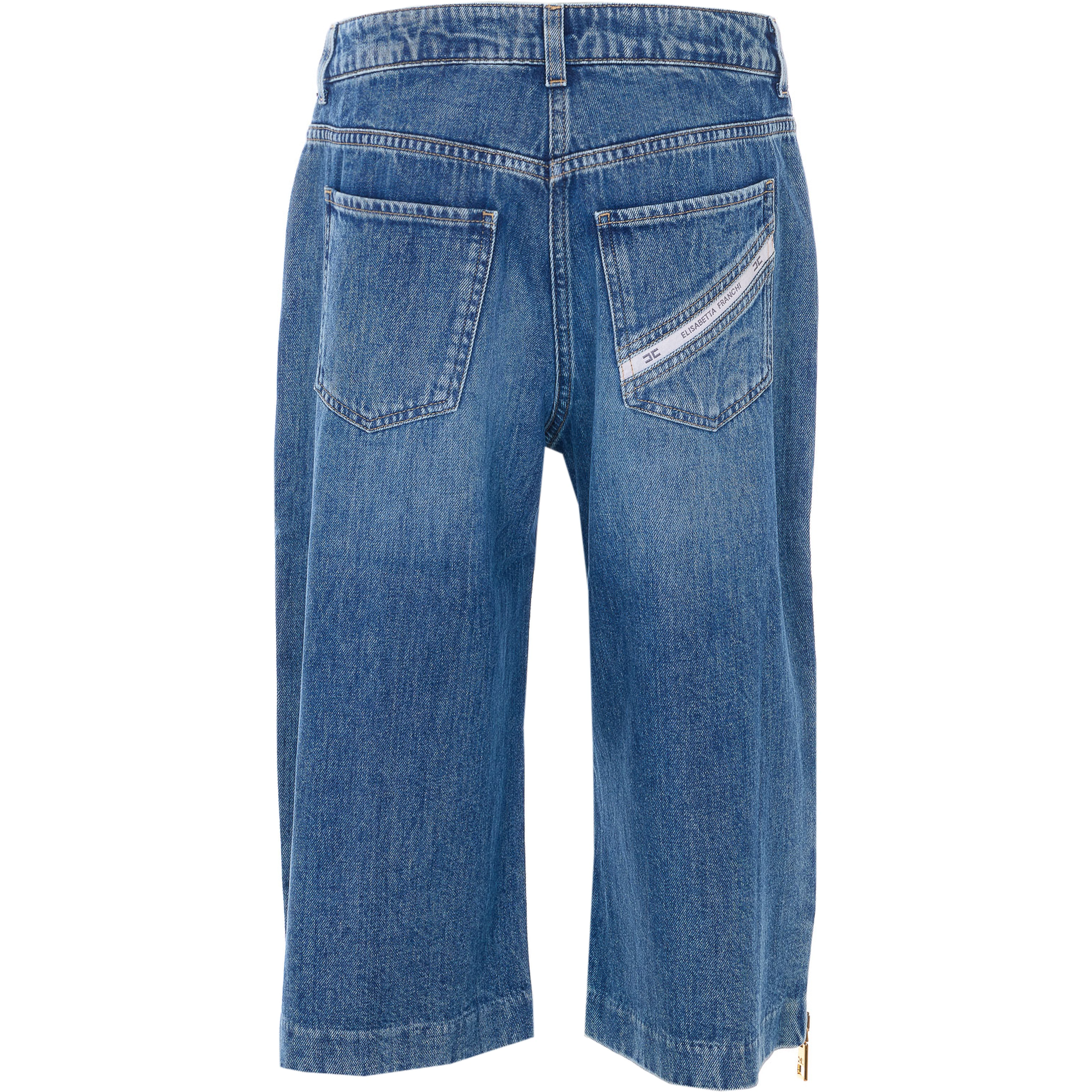 Elisabetta Franchi Trousers Blue