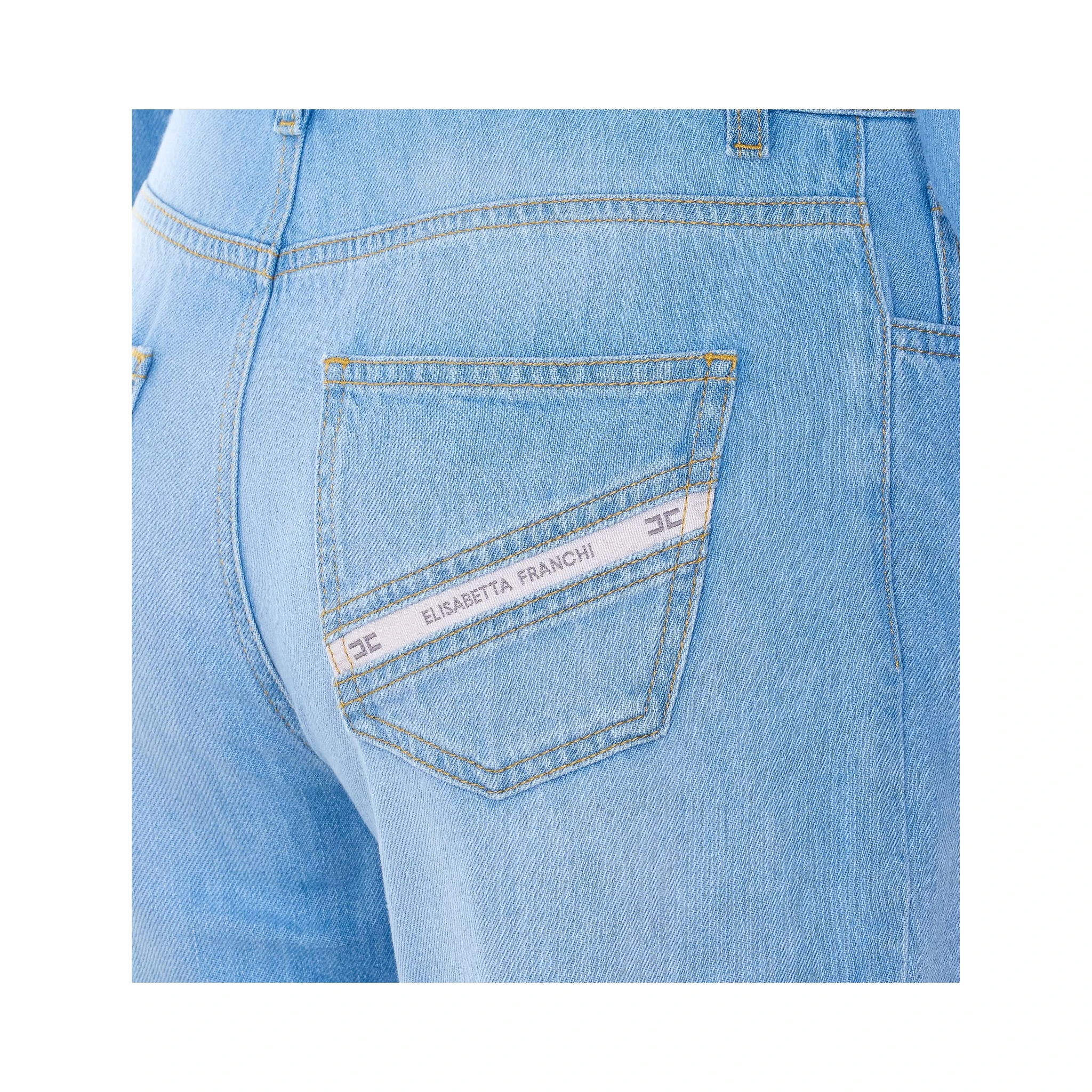 Elisabetta Franchi Trousers Blue