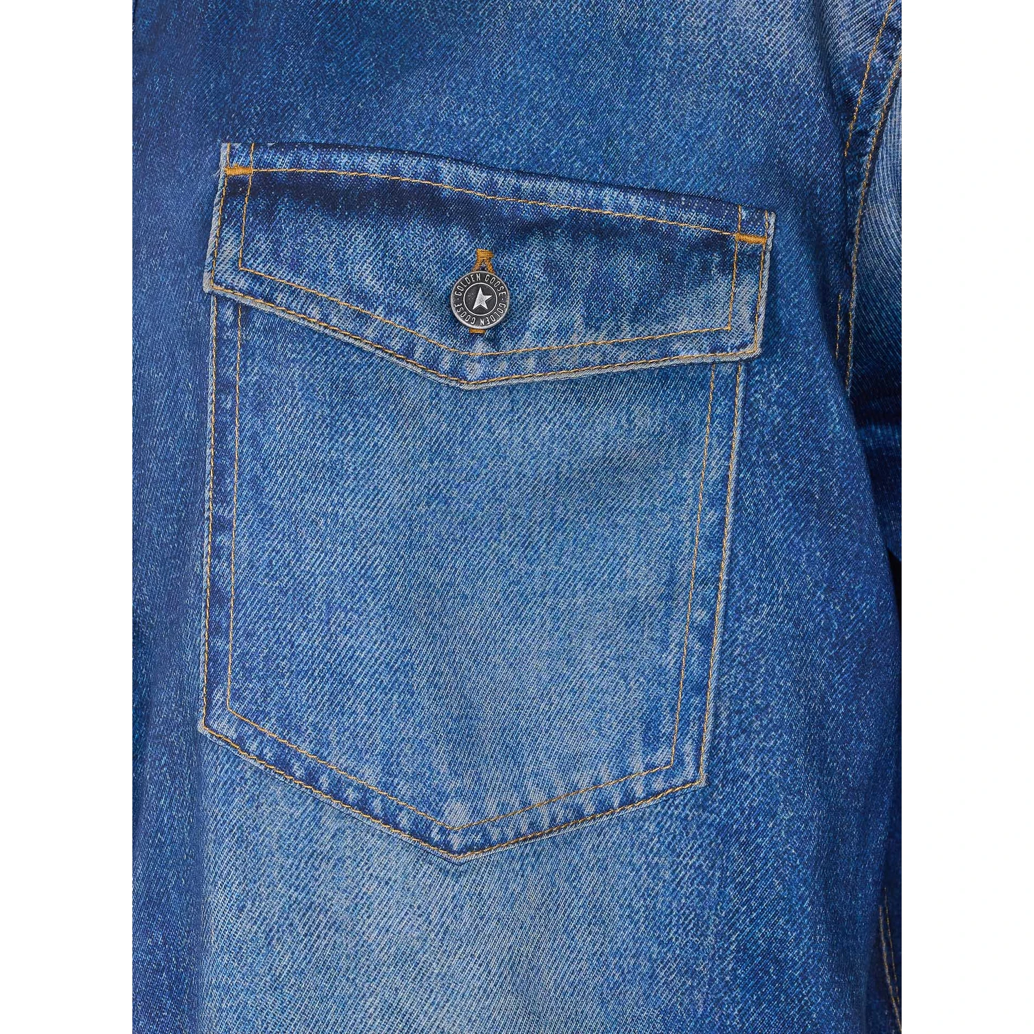 Golden Goose Shirts Blue