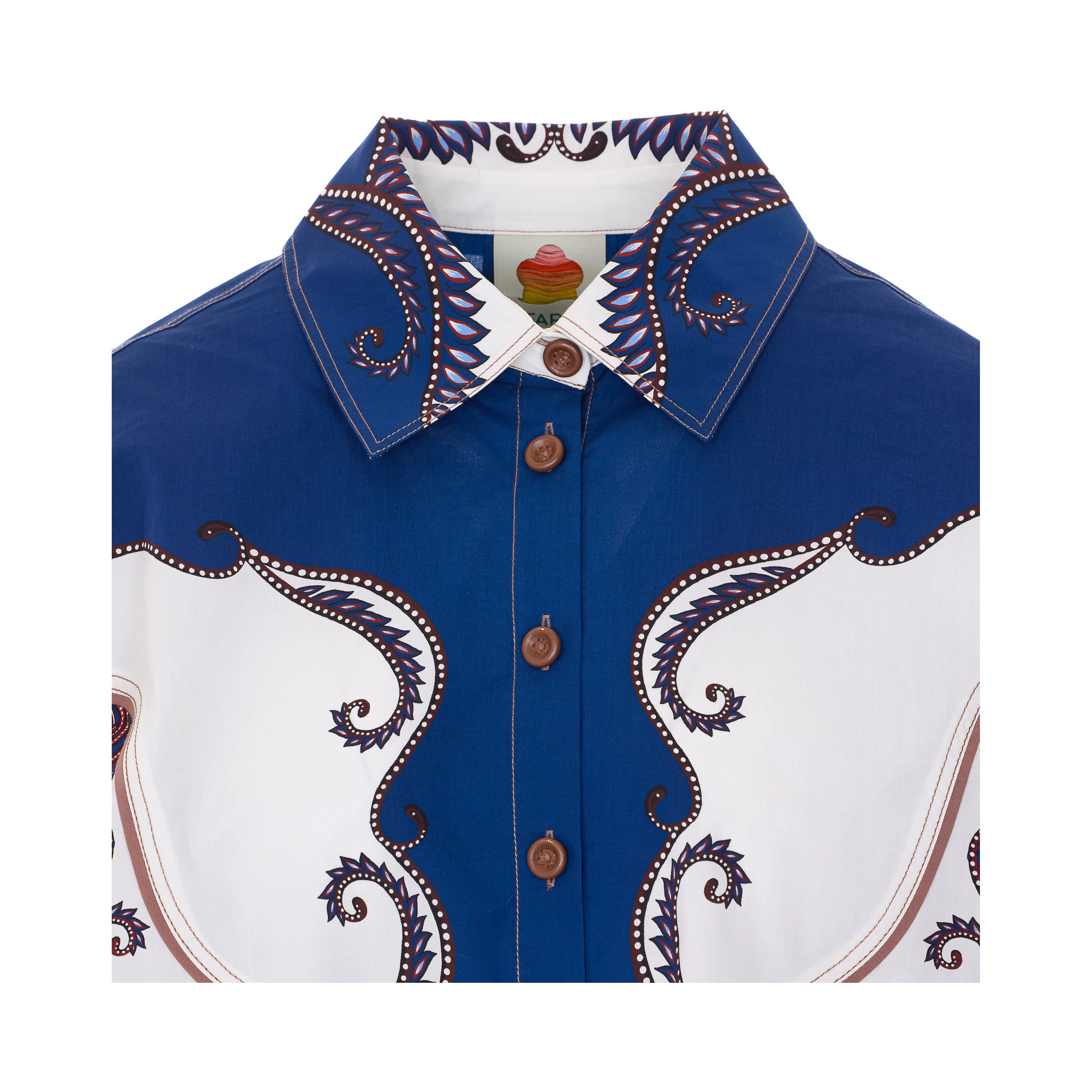 FARM RIO Shirts Blue