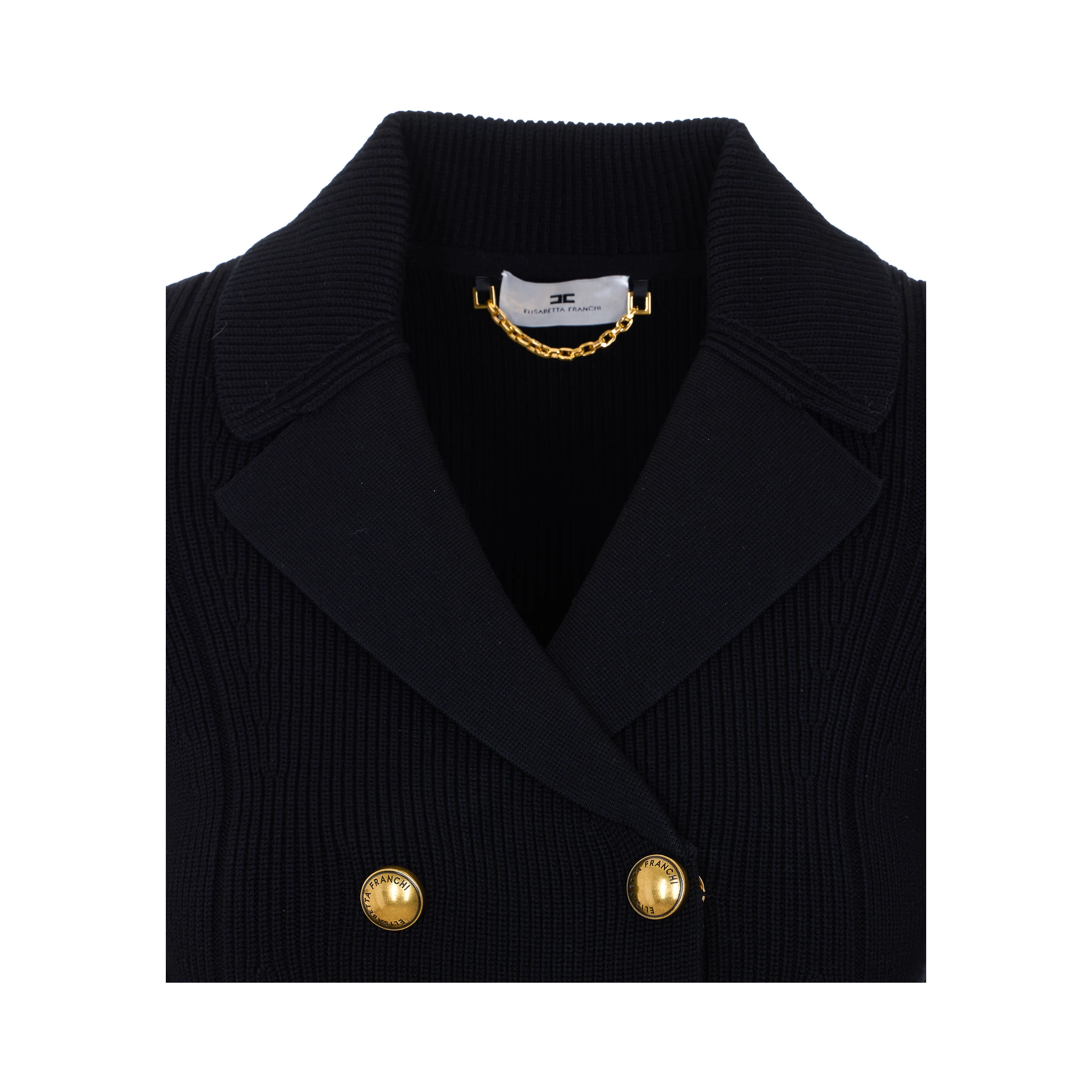 Elisabetta Franchi Sweaters Black