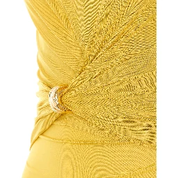 Elisabetta Franchi Top Yellow