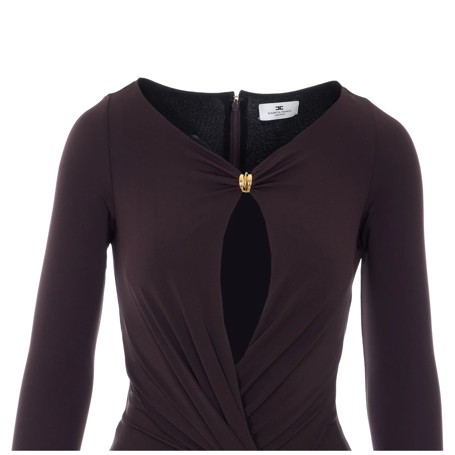 Elisabetta Franchi Dresses Brown