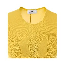 Elisabetta Franchi Top Yellow