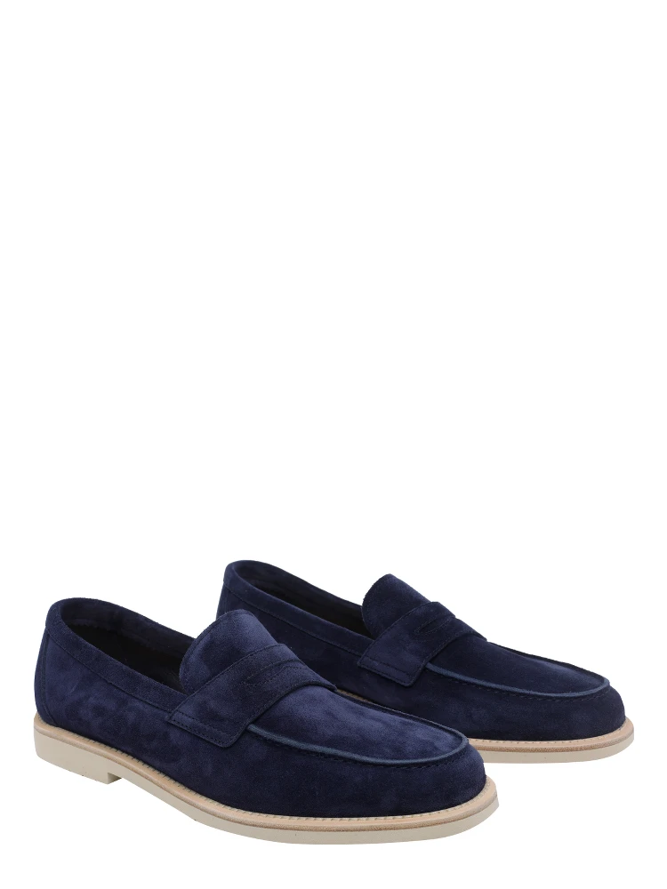 Brunello Cucinelli Flat shoes Blue alternative