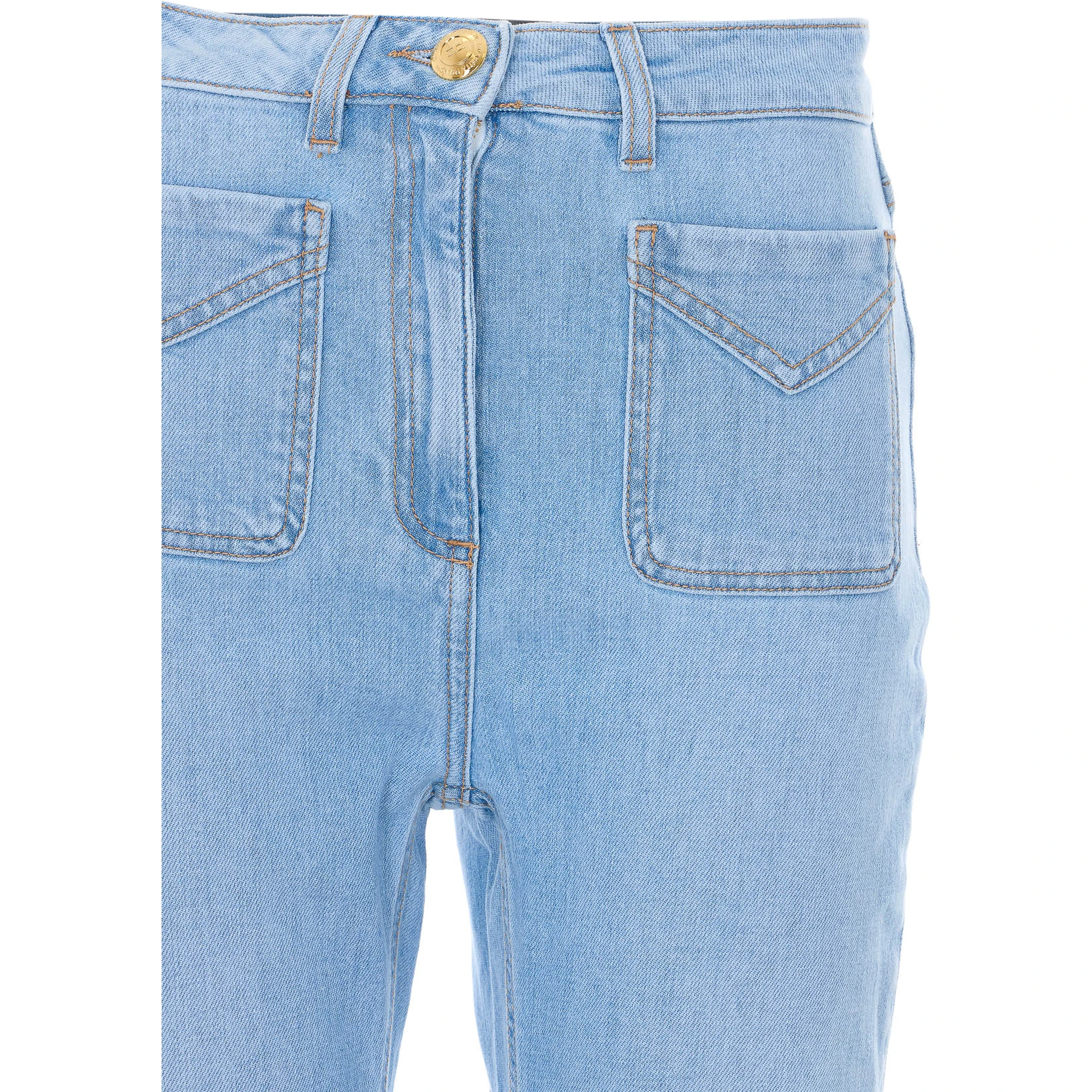 Elisabetta Franchi Trousers Blue