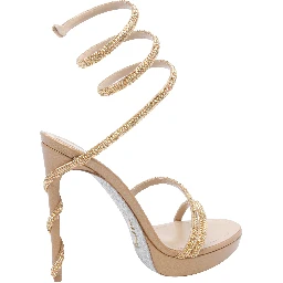 René Caovilla Sandals Golden