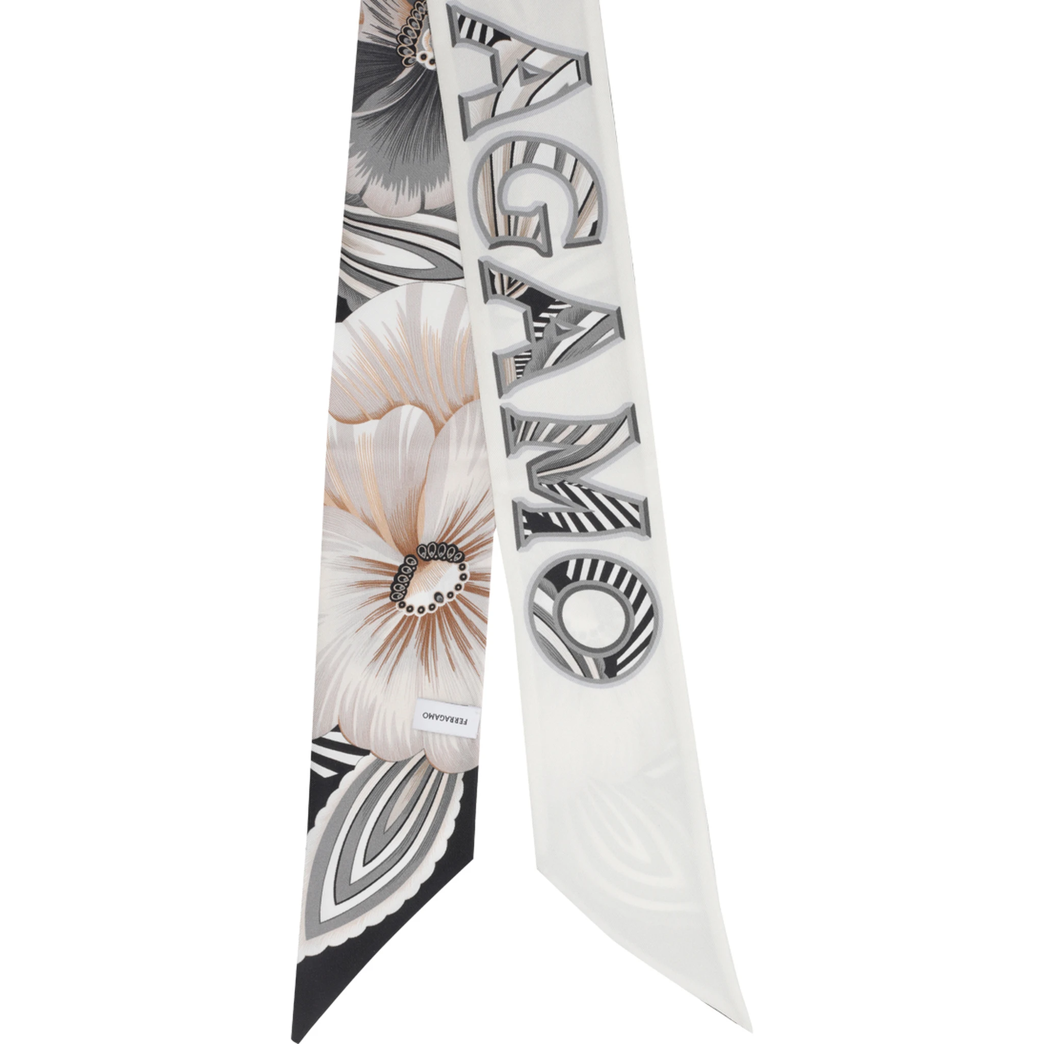 Ferragamo Scarfs White