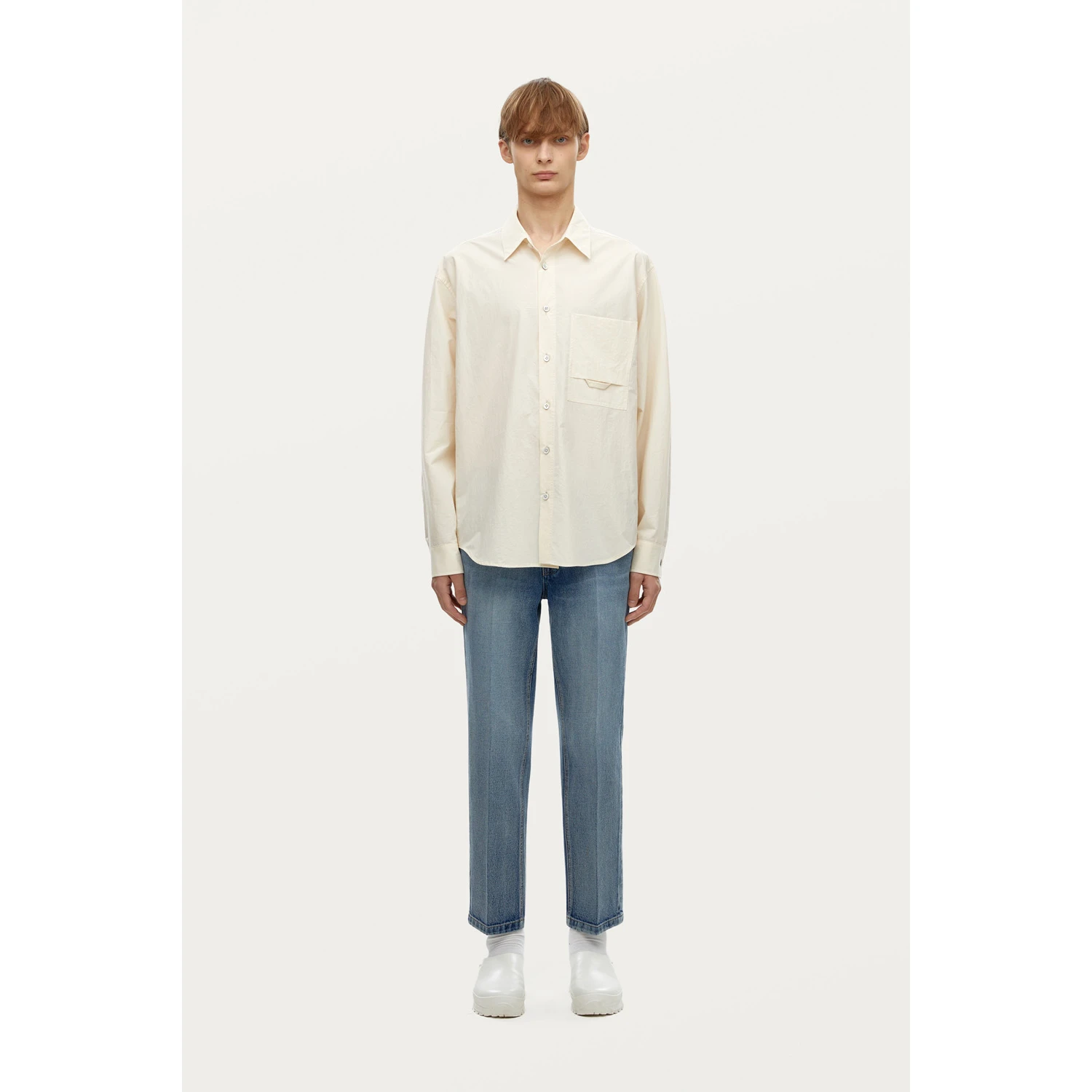 SOLID HOMME Shirts Beige