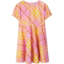 Burberry Kids Dresses Pink
