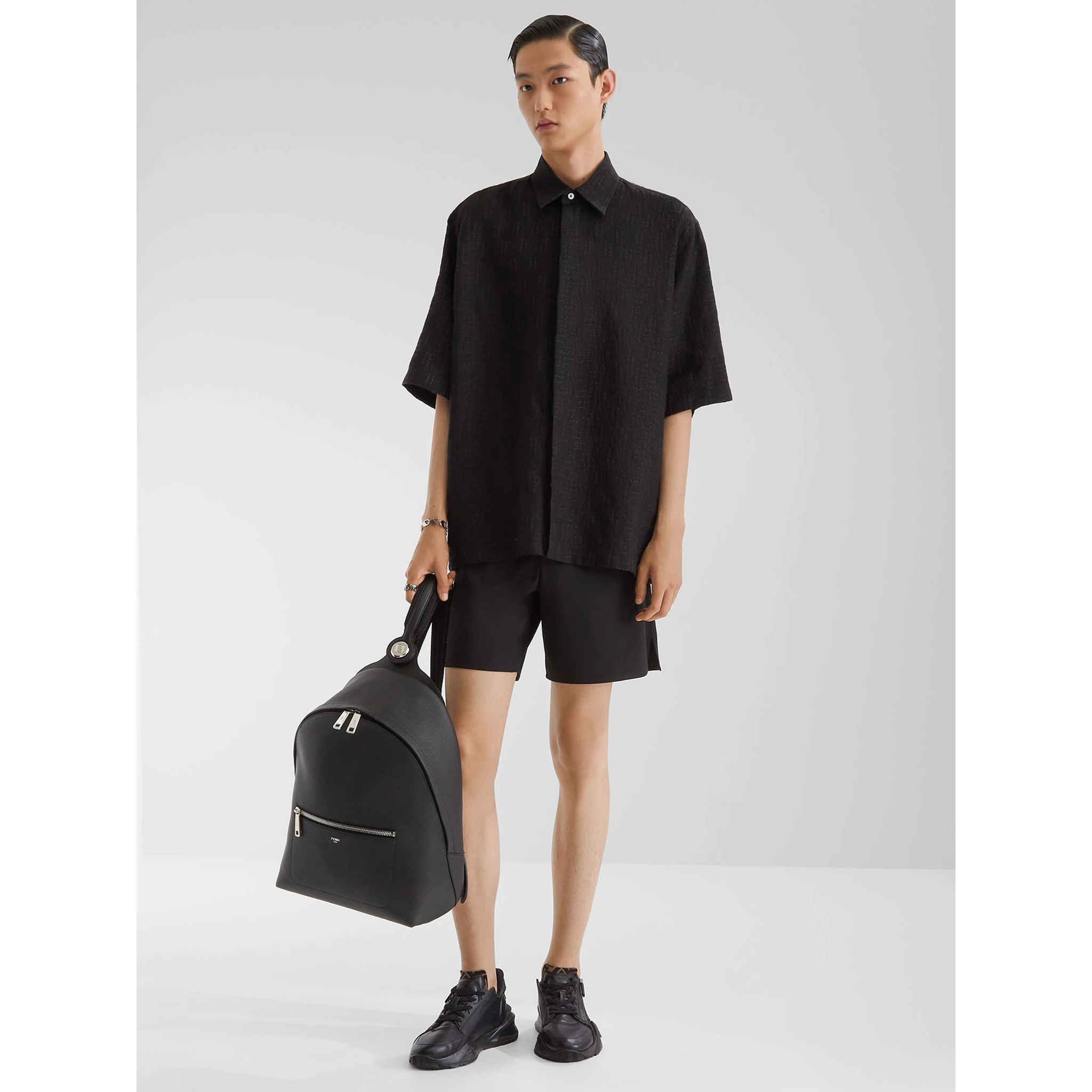 Fendi Shirts Black