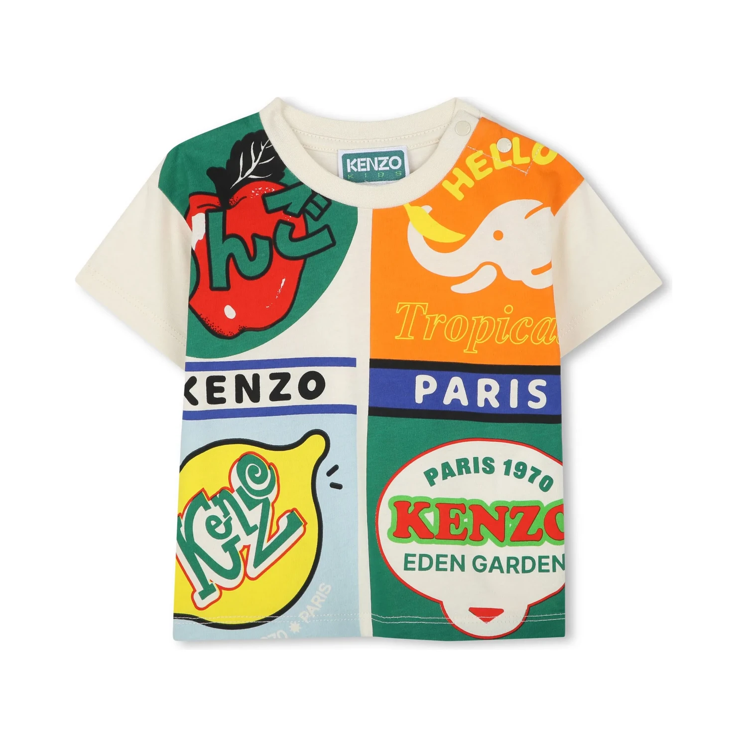 Kenzo Kids T-shirts and Polos MultiColour