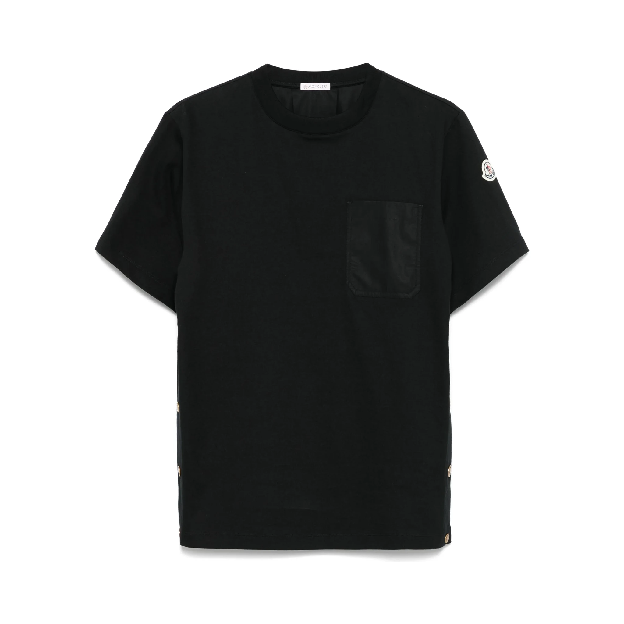 Moncler T-shirts and Polos Black