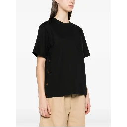 Moncler T-shirts and Polos Black
