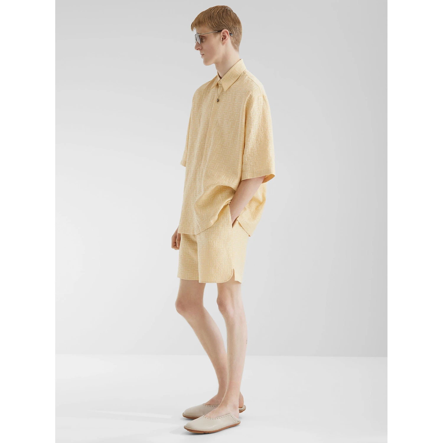 Fendi Shirts Yellow