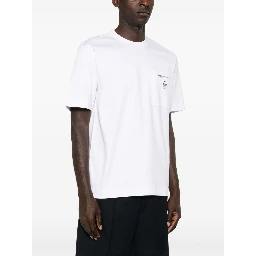 تيشيرتات وبولو من فندي باللون الأبيض