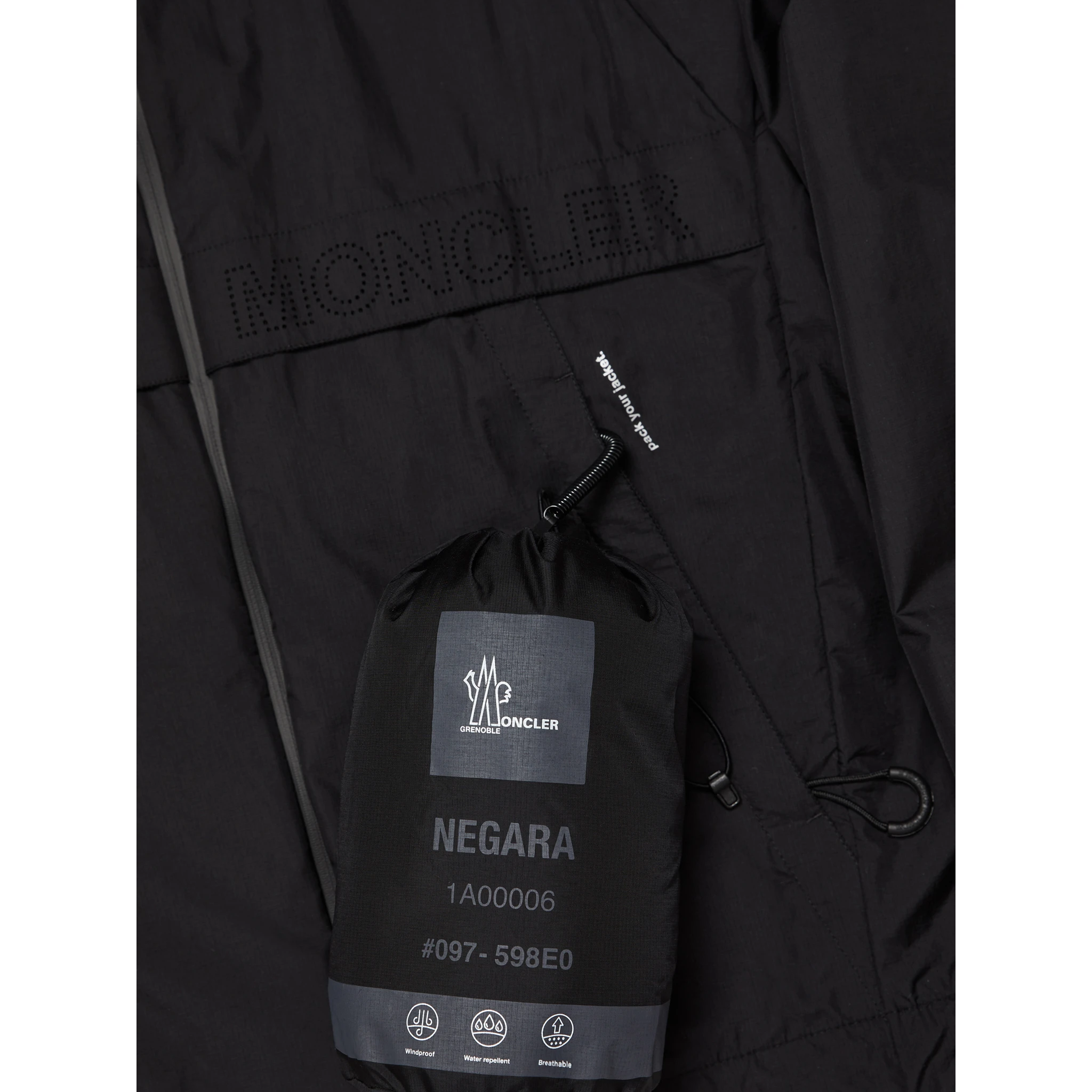 Moncler Jackets Black