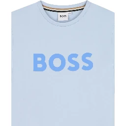 Hugo Boss T-shirts and Polos Clear Blue