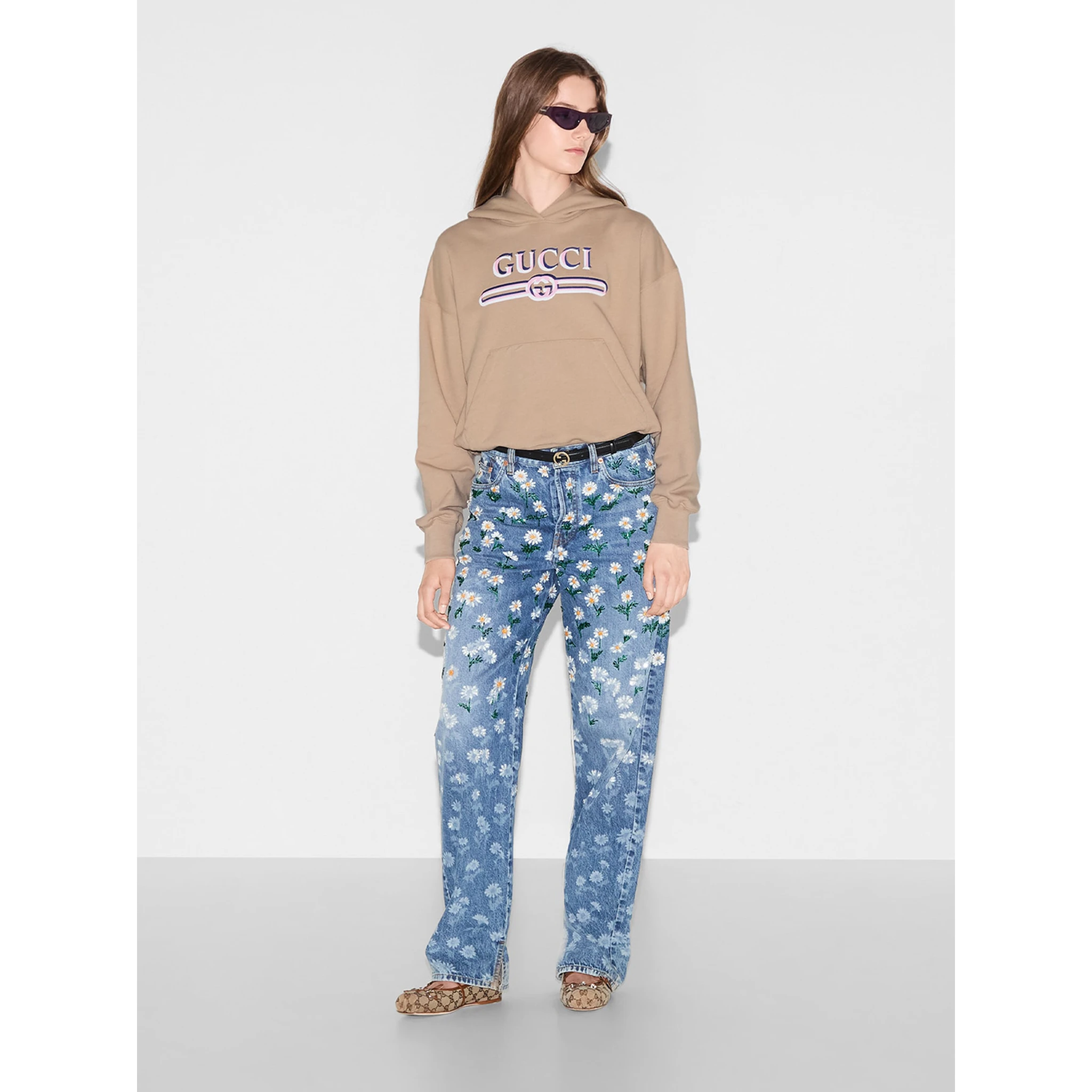 Gucci Sweaters Beige