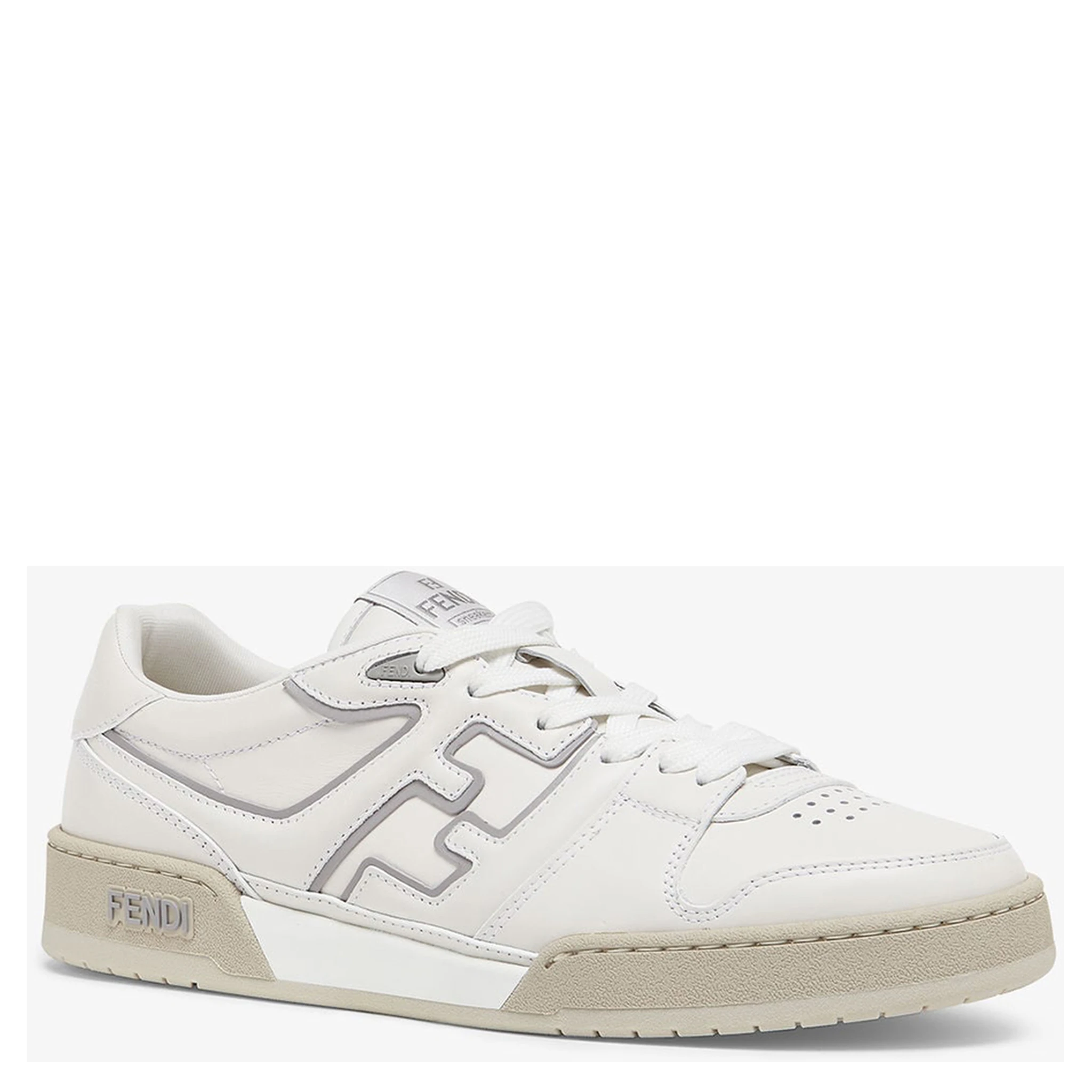 حذاء رياضي أبيض من فندي