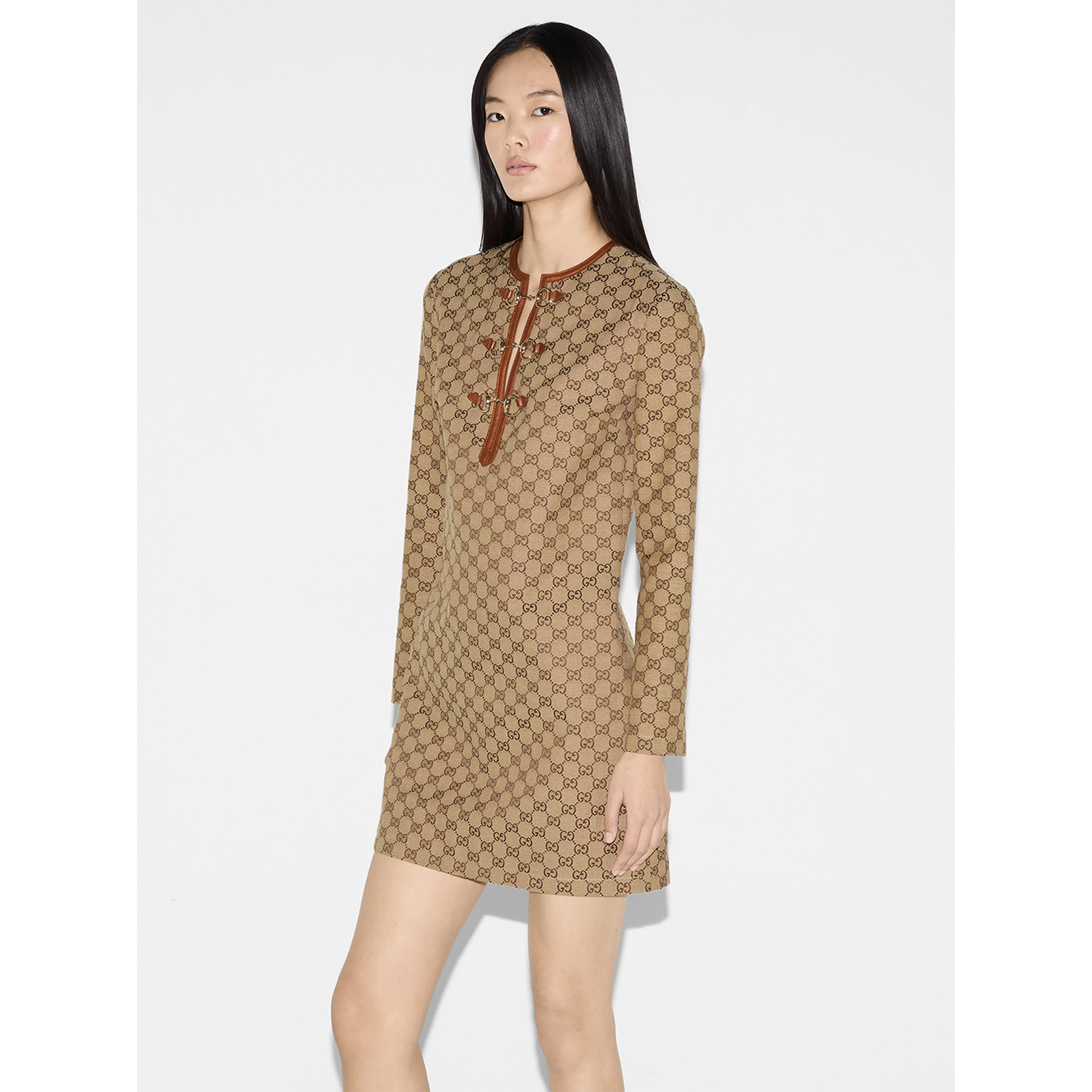 Gucci Dresses Beige