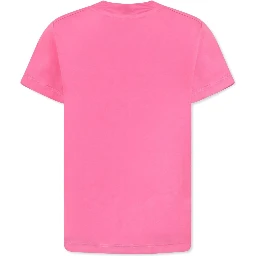 MOSCHINO KIDS T-shirts and Polos Fuchsia