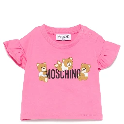 MOSCHINO KIDS T-shirts and Polos Pink
