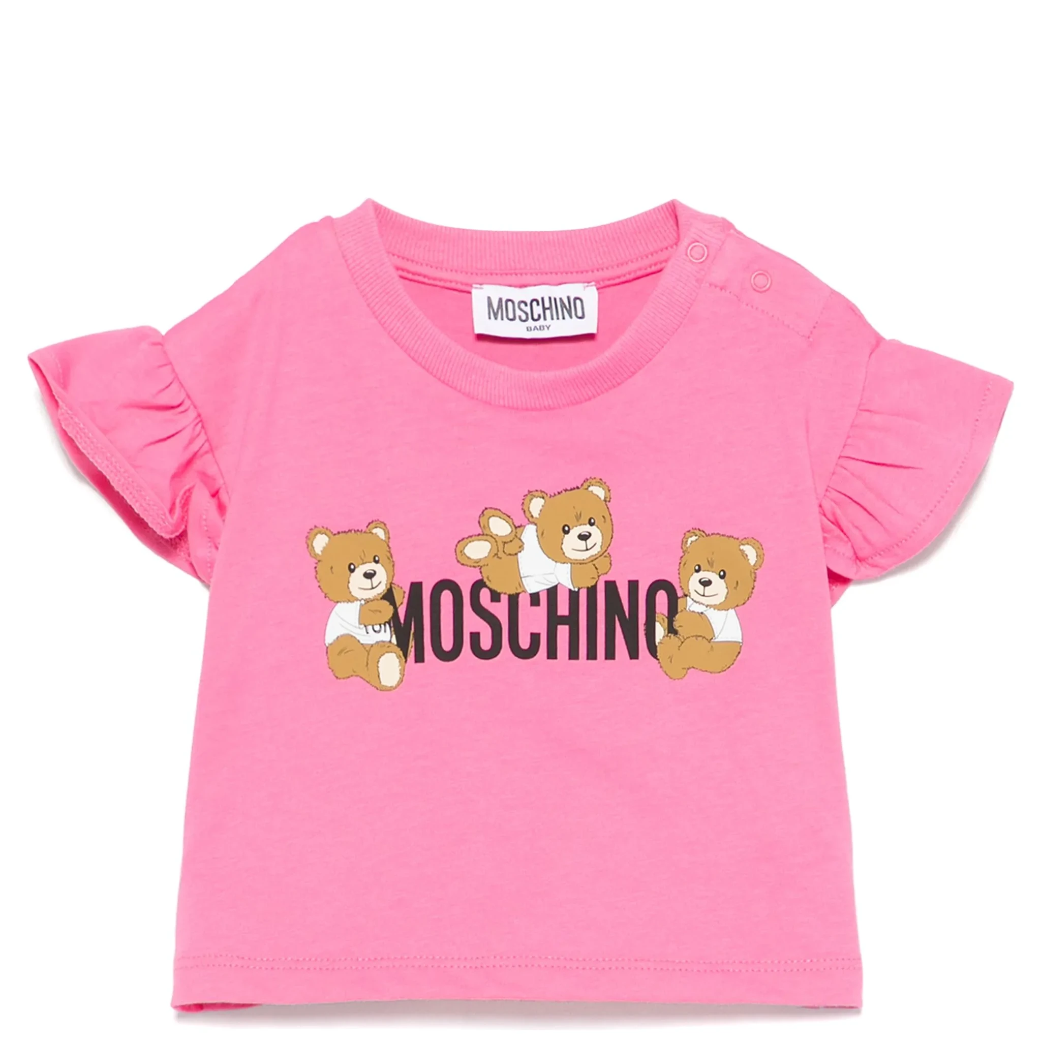 MOSCHINO KIDS T-shirts and Polos Pink