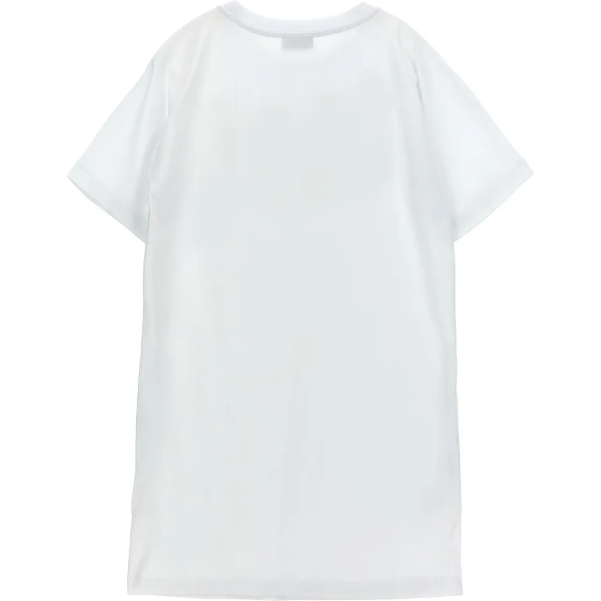 فساتين أطفال من موسكينو باللون الأبيض