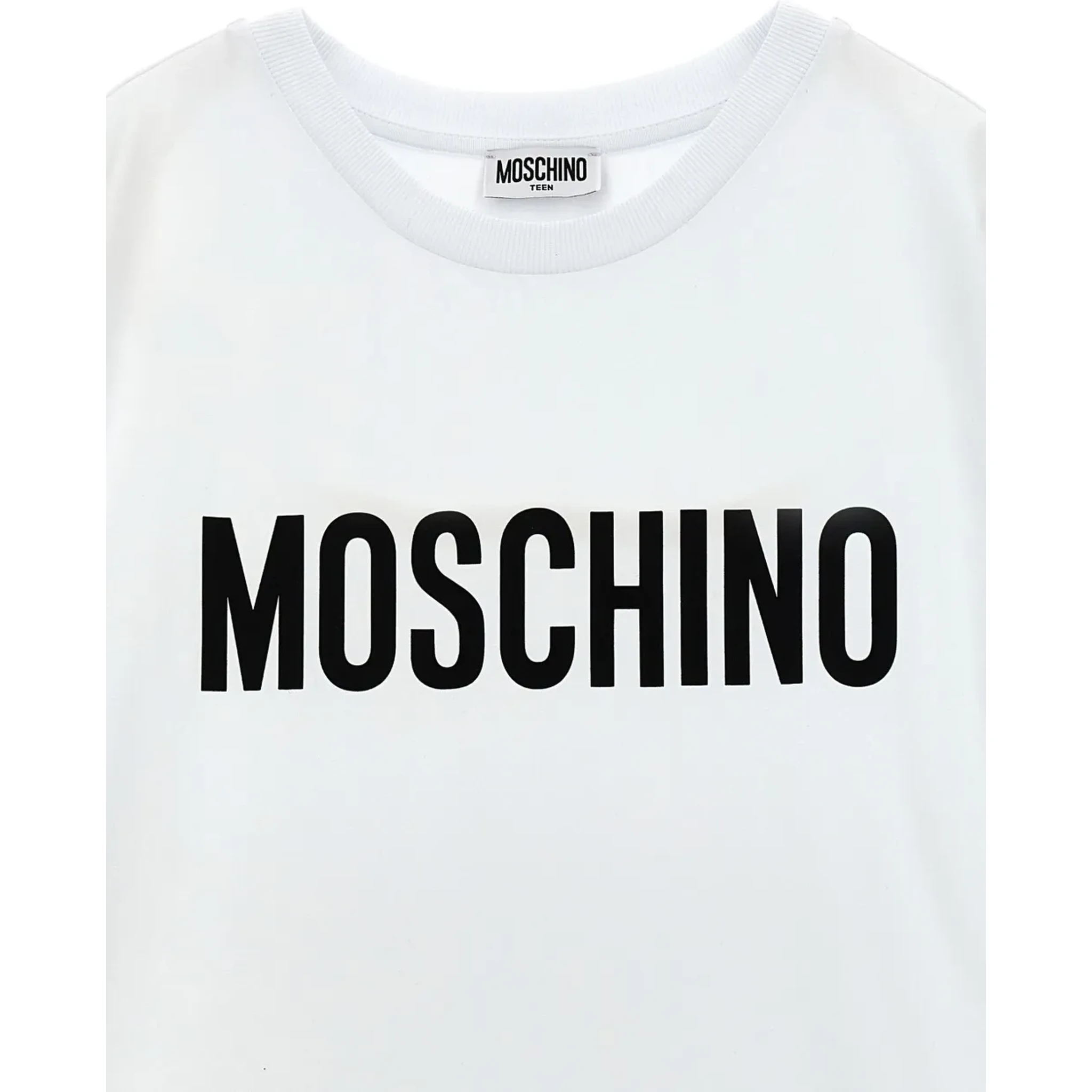 فساتين أطفال من موسكينو باللون الأبيض